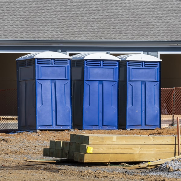 is there a specific order in which to place multiple porta potties in Jayess